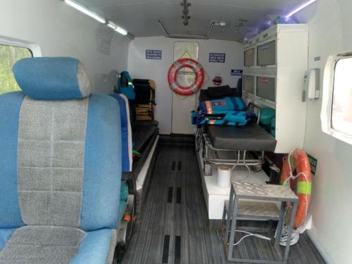 Interior Ambulancia
